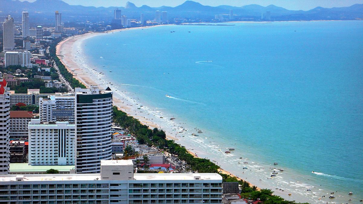 Ferienwohnung View Talay 1 Jomtien Pattaya Exterior foto